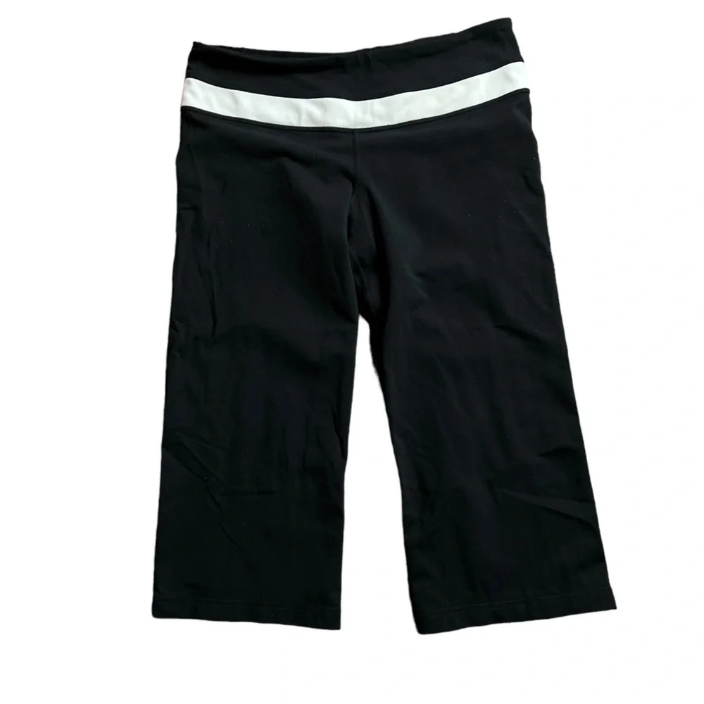 Lululemon Wide Waistband Boogie Crop Tights size 8